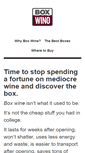 Mobile Screenshot of boxwino.com